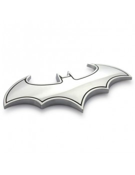 Metal 3D Car Sticker Decoration Bat Shape Pattern