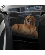 Dog Car Seat Cover Rear Seat Mat with Mesh Viewing Window